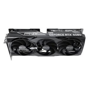 PNY GeForce RTX 5080 OC - Tarjeta gráfica - GeForce RTX 5080 - 16 GB GDDR7 - PCIe 5.0 x16 - 3 x DisplayPort, HDMI