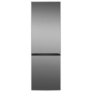 Refrigerador y congelador de acero inoxidable Bomann KG7357-Inox 315L