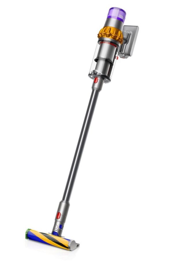 Aspiradora vertical Dyson V15 Detect Absolute gris y morada