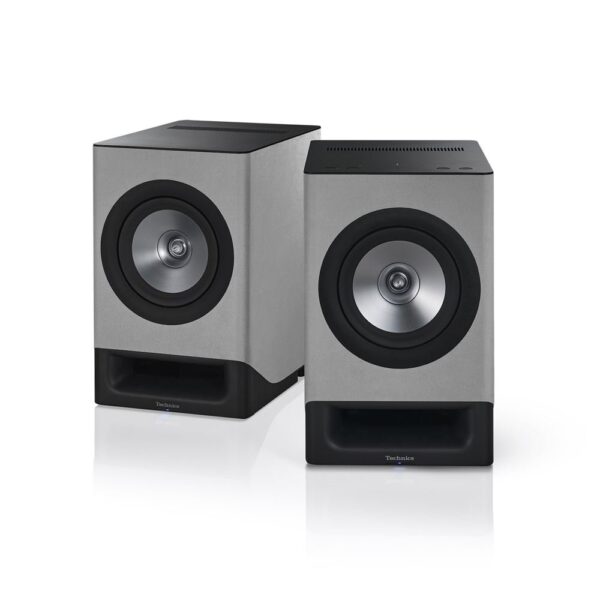 Altavoces Hi-Fi conectados Technics SC-CX700E-H Silky Gray vendidos en pares - Imagen 2
