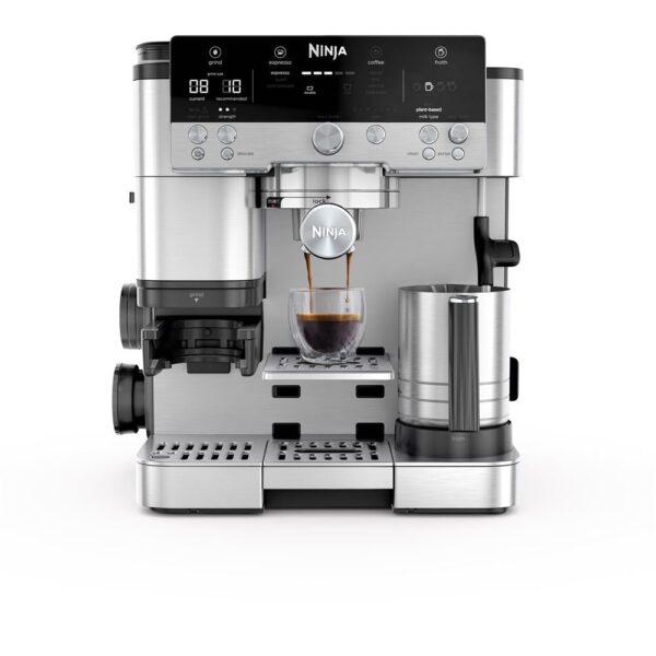 Cafetera 3 en 1 Ninja Luxe Café ES601EU de 1650 W, color negro y acero inoxidable - Imagen 2