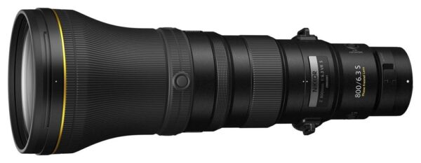 Objetivo sin espejo Nikon Z 800 mm f/6,3 VR S negro